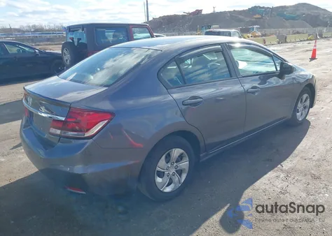 2014 Honda Civic Lx из США, поврежденный, VIN 2HGFB2F52EH522992